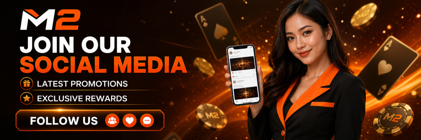 Join M2 social media for latest promotions and exclusive rewards